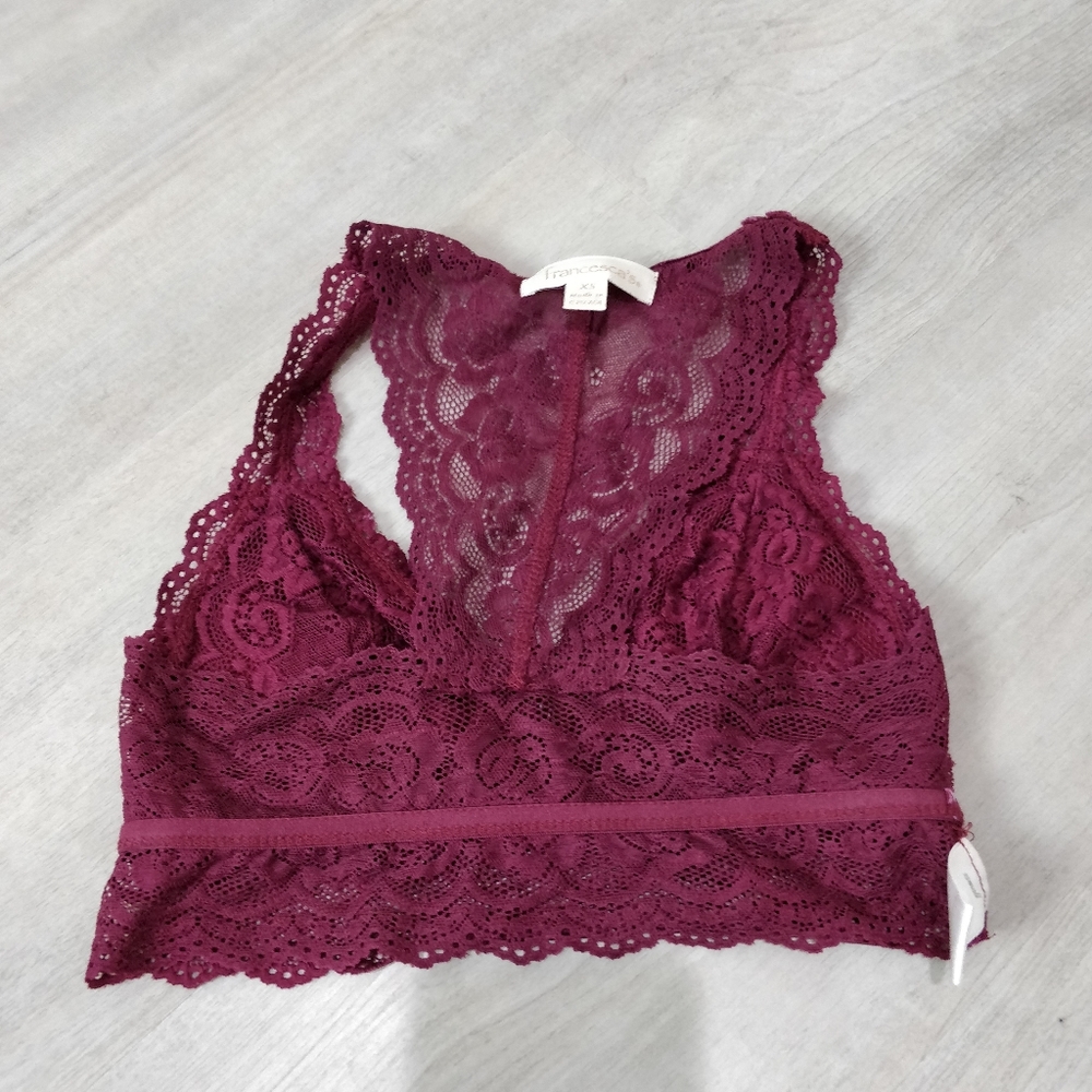 (3/$15) Francesca's lace bralette racerback - Picture 12 of 13